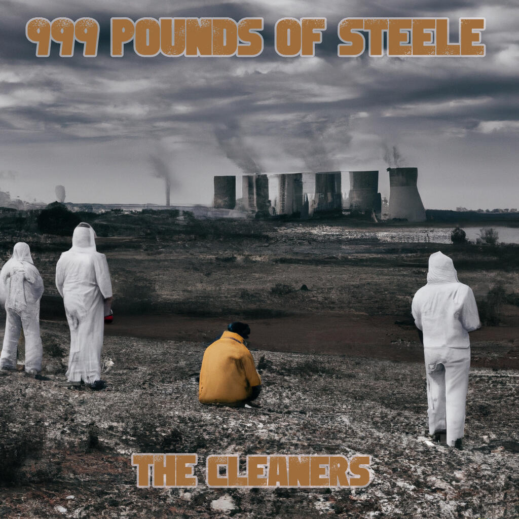 Cover picture for a single "The cleaners"